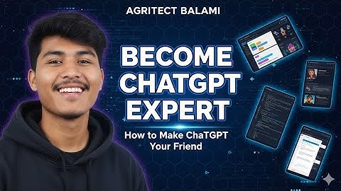 Become chatgpt expert | make chatgpt your friend| agritect balami 