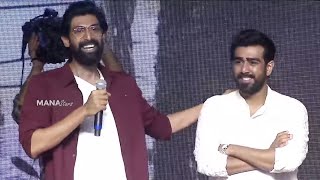 Hero Rana Daggubati Superb Speech Ahimsa Movie Pre Release Event Manastars