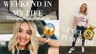 LUXURY GUCCI PURCHASE, CHOPPED MY HAIR, WEEKEND IN MY LIFE | HAILEY SEWELL