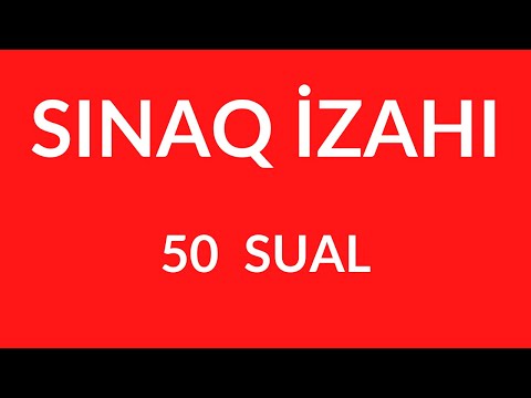 Məntiq Sınaq izahı. 10.04.2022