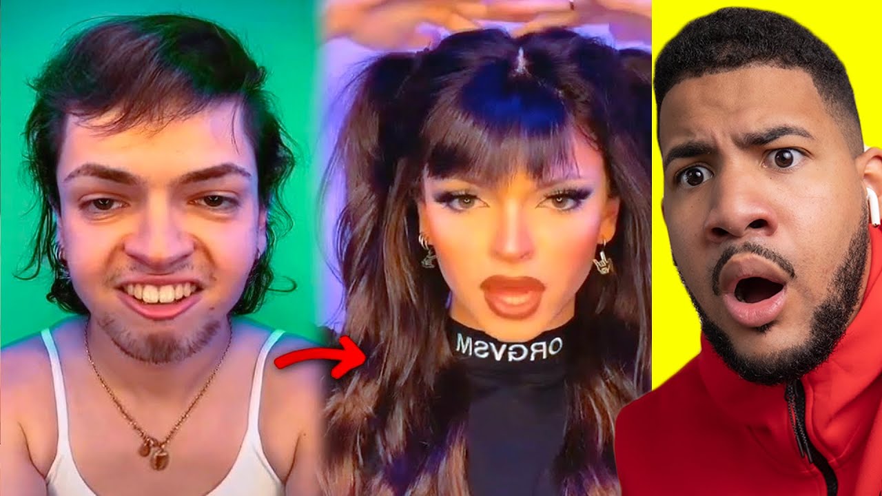 SE TRANSFORMA DE HOMBRE A MUJER 😳😭 (El Poder Del Maquillaje)