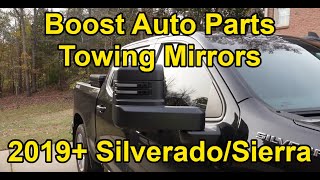 [HOW TO] Install Boost Auto Parts Towing Mirrors for 2019+ Chevy Silverado & GMC Sierra (InDepth)