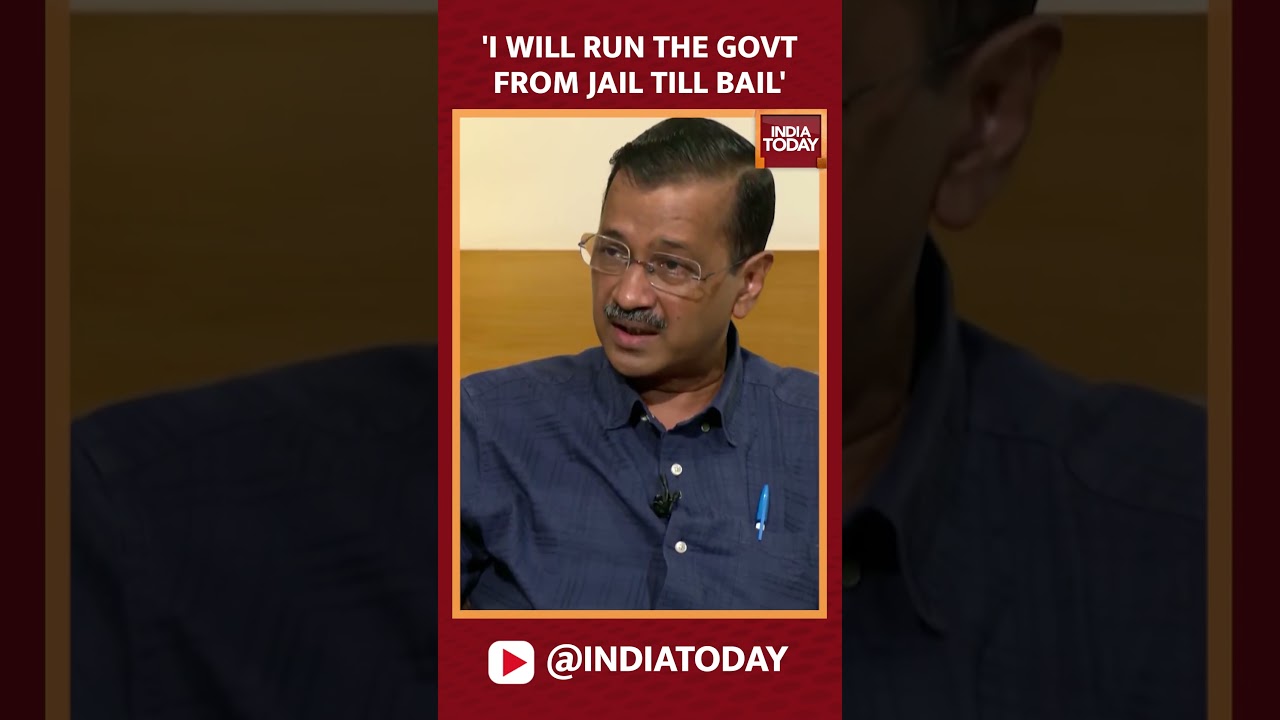 Arvind Kejriwal Speaks About Running Govt From Jail | Kejriwal's Big Claims | India Today