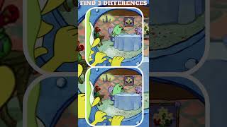 Find 3 Differences Spongebob #7