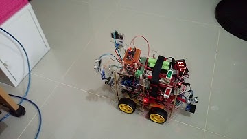 [ Arcs ] AI Car [ B-102 ] - Radar : Ultrasonic Wave ( Visualization ) Completed 02