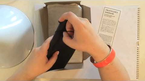 New Midori Travelers Notebook | Unboxing & How I