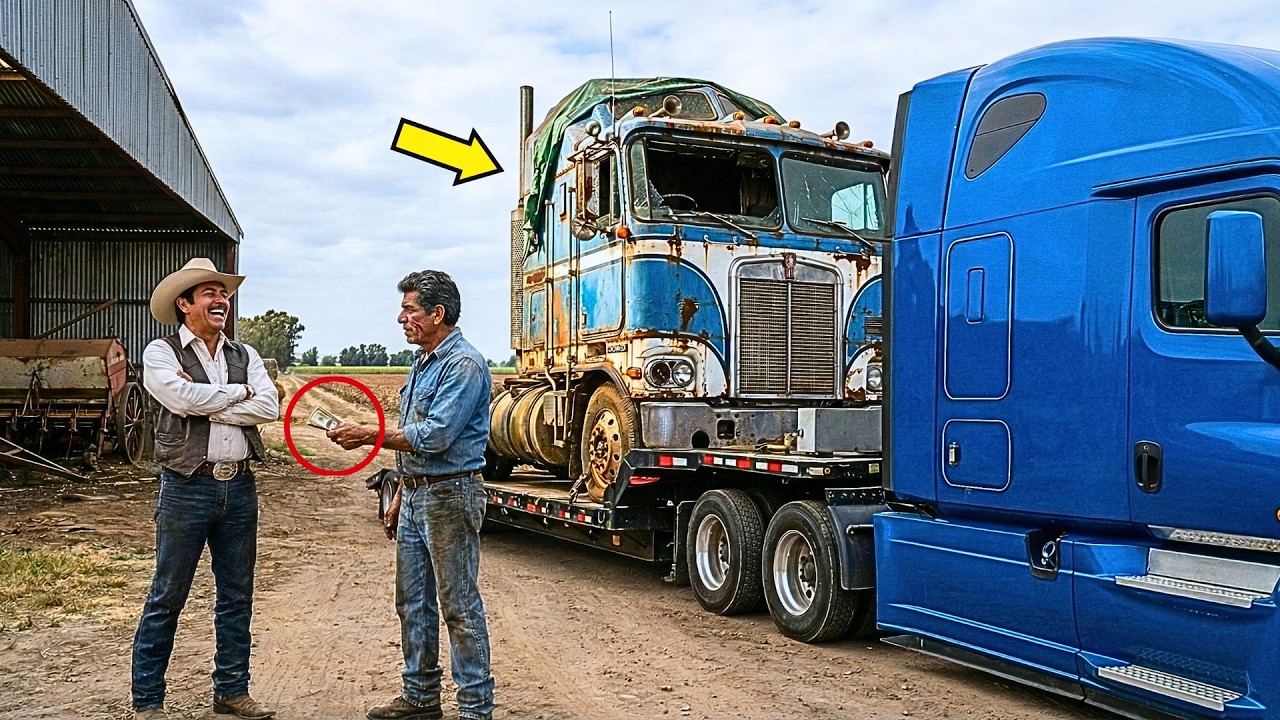 ÉL COMPRÓ UN KENWORTH OXIDADO POR MIGAJAS… Y LO QUE DESCUBRIÓ DEJÓ A TODOS EN SHOCK