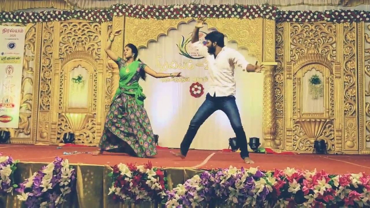 Ravivarman  PunithaShalini  dance performance
