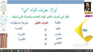 الفرق بين الياء والألف المقصورة إعداد وتقديم أ/حامد درويش