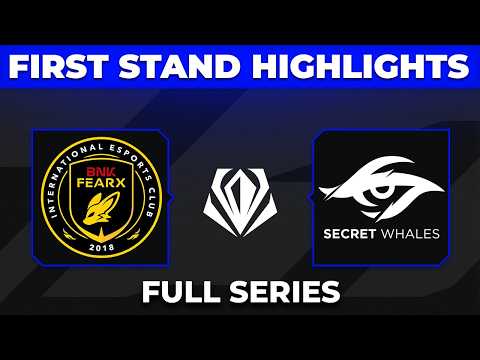 BFX vs TSW Highlights ALL GAMES | 2026 First Stand Groups Day 3 | BNK FEARX vs Team Secret Whales