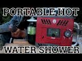 Portable Instant Hot Water Shower Test and Review  (Coleman Hot Water On Demand)