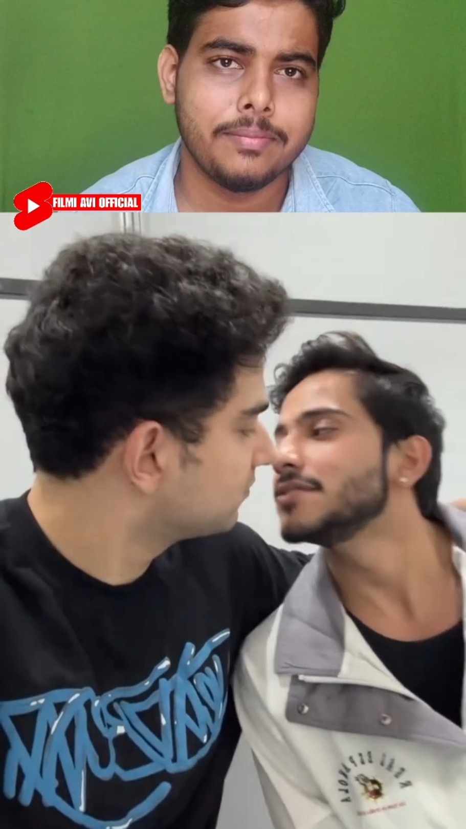 Samay Raina And Purav Jha Funny Kissing Comedy Video | Reaction Video | #shorts #remix @Puravjha_