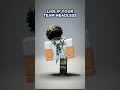 WICH SIDE ARE YOU PICKING? #roblox #shorts