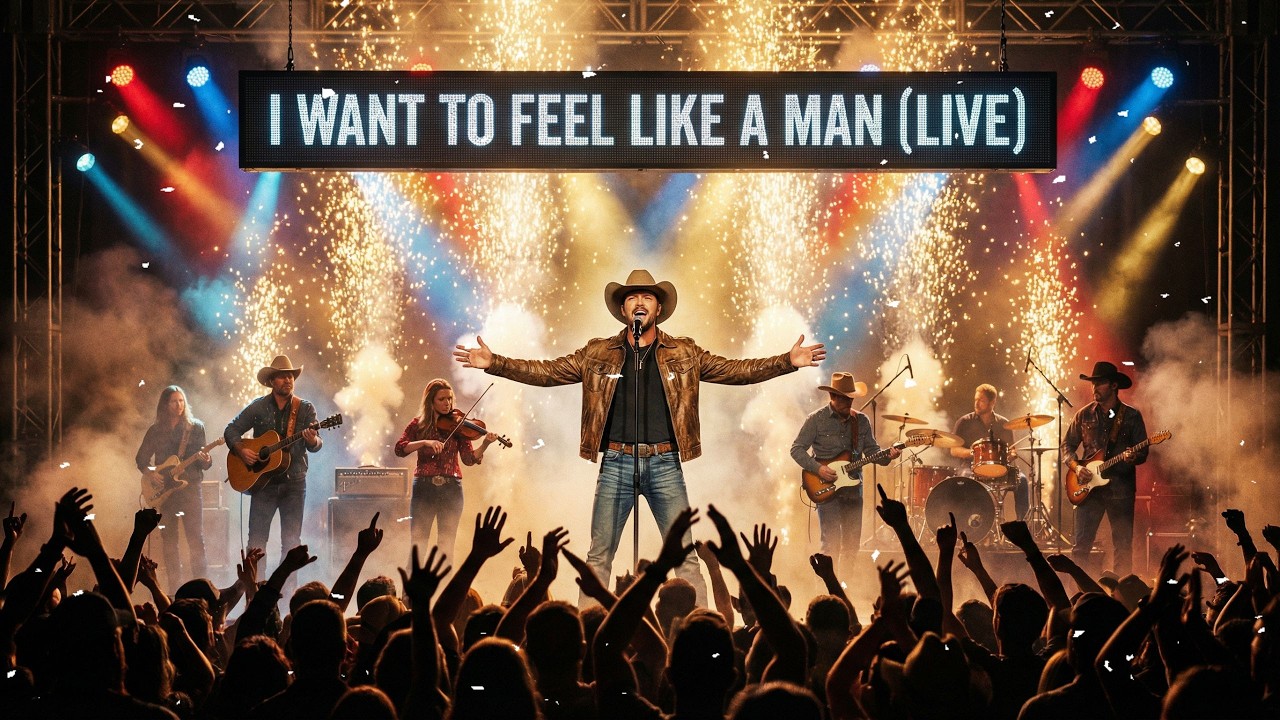 I WANT TO FEEL LIKE A MAN (LIVE! Party Anthem) – Unforgettable Concert Performance. BE READY TO CLAP