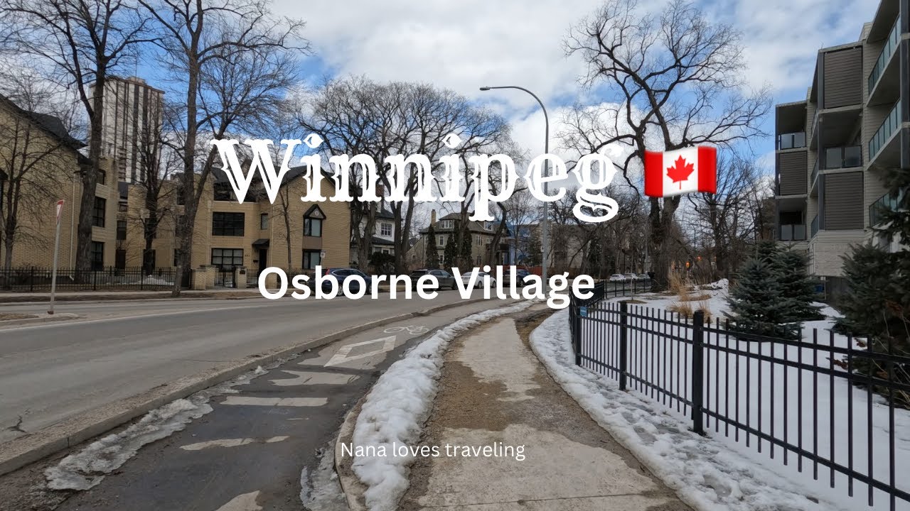 Walking tour | Osborne Village | 6 Apr 2025 #winnipeg #spring #canada
