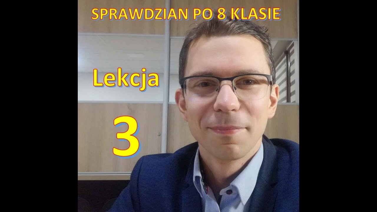 Sprawdzian Ze Składni Klasa 8 Sprawdzian po 8 klasie - Zadanie 3 - YouTube