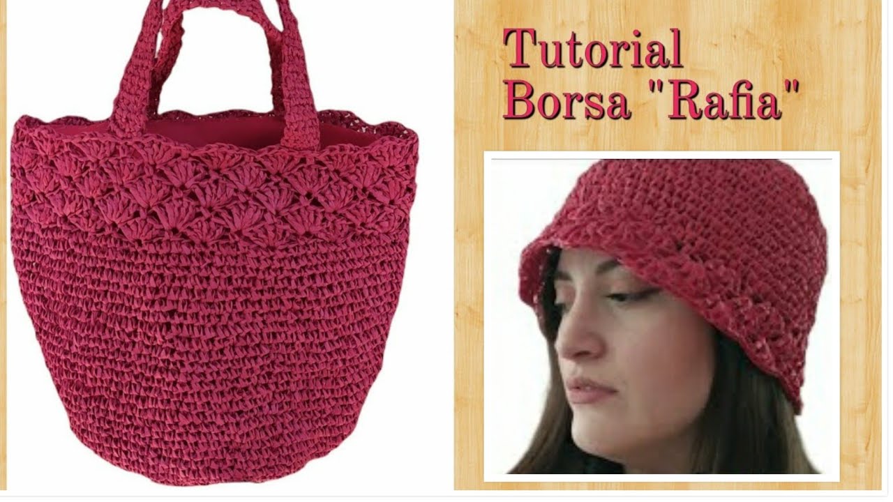 Tutorial Rafia crochet bag 