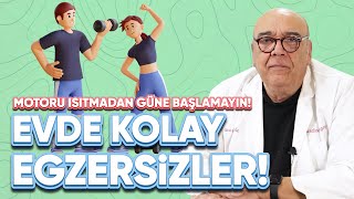 6 Daki̇kada Metaboli̇zma Hizlandirin - Evde Basit Ve Kolay Egzersizler 5 Dakikada Sağlık