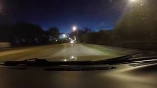 East Grand Forks to Grand Forks Night Timelapse Drive