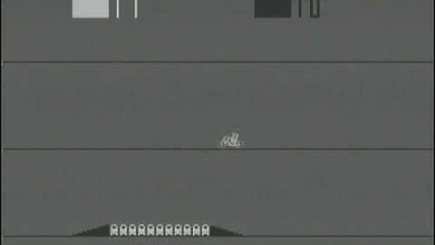 Atari Stunt Cycle (1976) Original gameplay footage