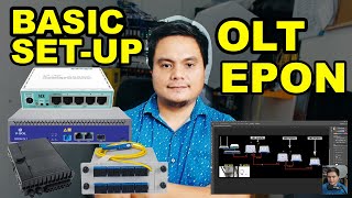 BASIC SET-UP NG OLT EPON | PARA SA MGA BAGUHAN PA LAMANG | BEGINNERS GUIDE | HAY LE COMWORKS V.2