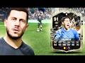 91 HAZARD THE KING OF HIGHBURY EVOLUTION PLAYER REVIEW IN FC 26 | FC 26 ULTIMATE TEAM