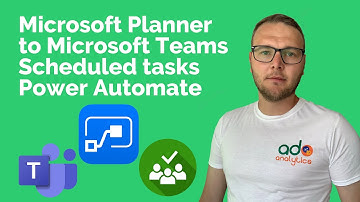 Microsoft Planner to Microsoft Teams - Scheduled tasks - Power Automate