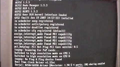 red hat kernal panic