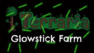 Terraria: How to make easy Glowstick Farm (1080p60)