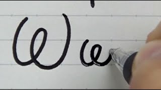 How to write alphabets and numbers in Walt Disney Font | English Handwriting | Calligraphy