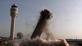 Atlanta-Hartsfield Air Traffic Control Tower Demolition