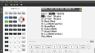 Linear Regression on TI-83/84