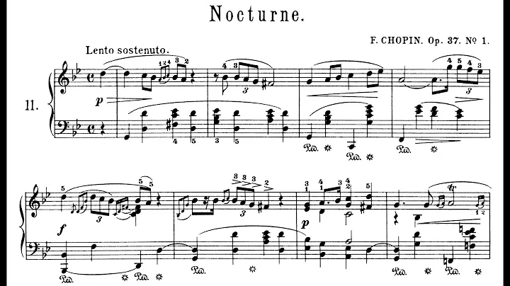 Chopin: Nocturne Op.37 No.1 in G Minor (Moravec)