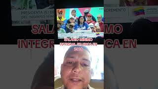 SALARIO MÍNIMO INTEGRAL EN 🇻🇪 ES DE 240$! SUSCRIBETE 👍#parati #foryou #noticias #venezuela #VIRAL