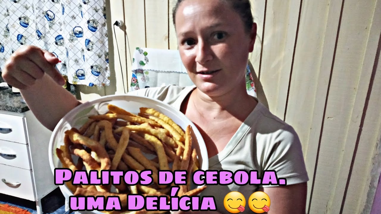 RECEITA  SIMPLES / PALITO DE CEBOLA / UMA DELICIA.