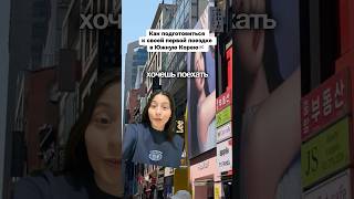 Как ПОДГОТОВИТЬСЯ к поездке в Южную Корею🇰🇷 #корея #южнаякорея