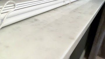 Carrara Marble Window Sills | Lone Oak Design Co.