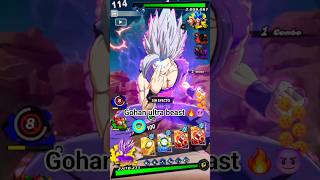 😈 gohan ultra beast ? ( DRAGON BALL LEGENDS ) #dblegends #shorts