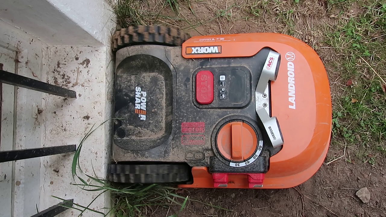 Landroid WORX M500 Mähroboter YouTube