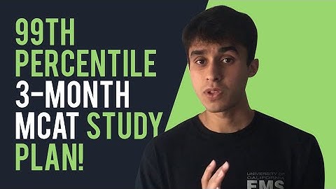 My 3-Month 523 MCAT Study Plan (WITH A Full Schedule!)