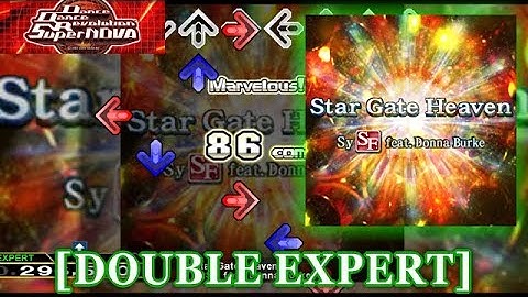 【DDR SN】 Star Gate Heaven [DOUBLE EXPERT] 譜面確認＋クラップ