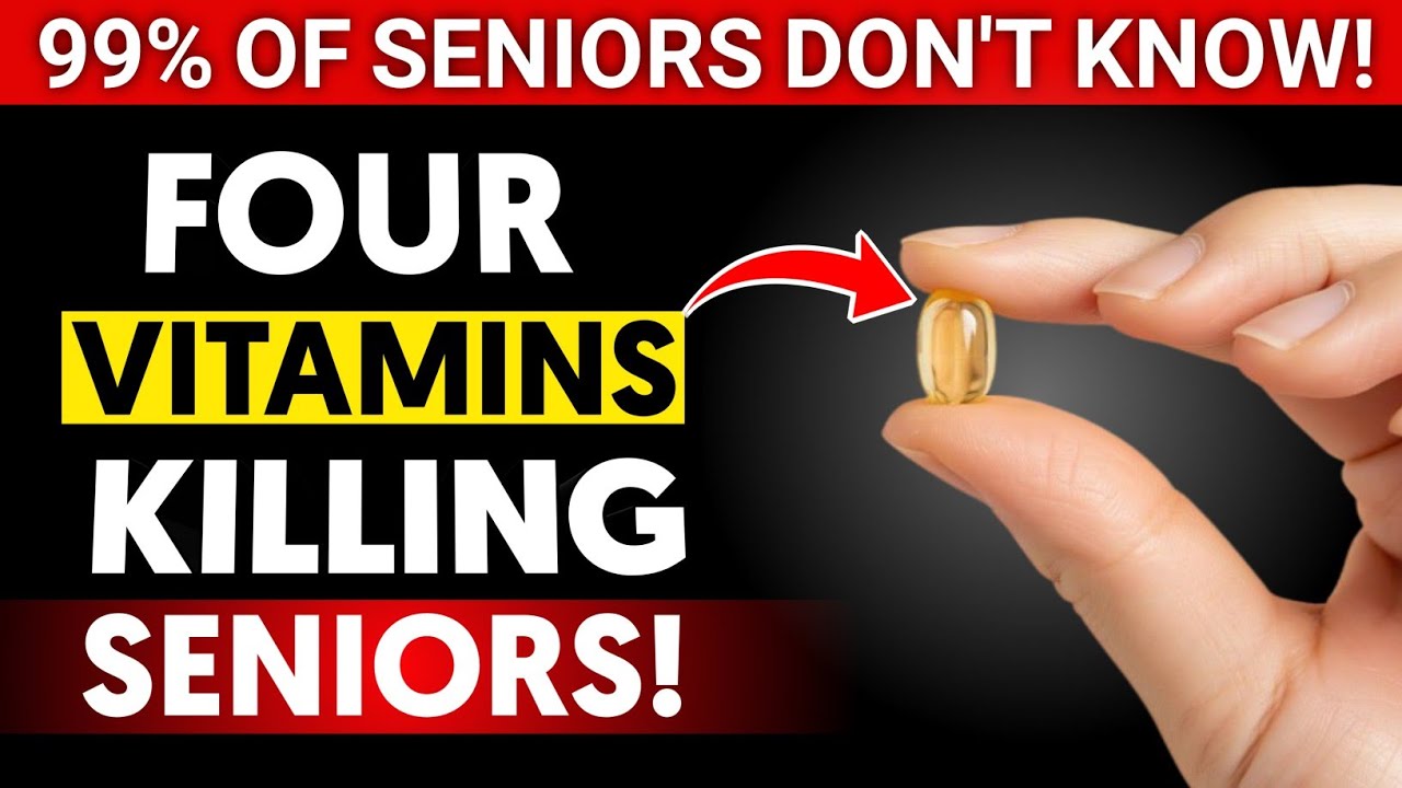 ПРЕКРАТИТЕ принимать эти 4 витамина, если вам больше 60 (они опасны)