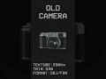 PSX 3D game asset preview - Old Camera