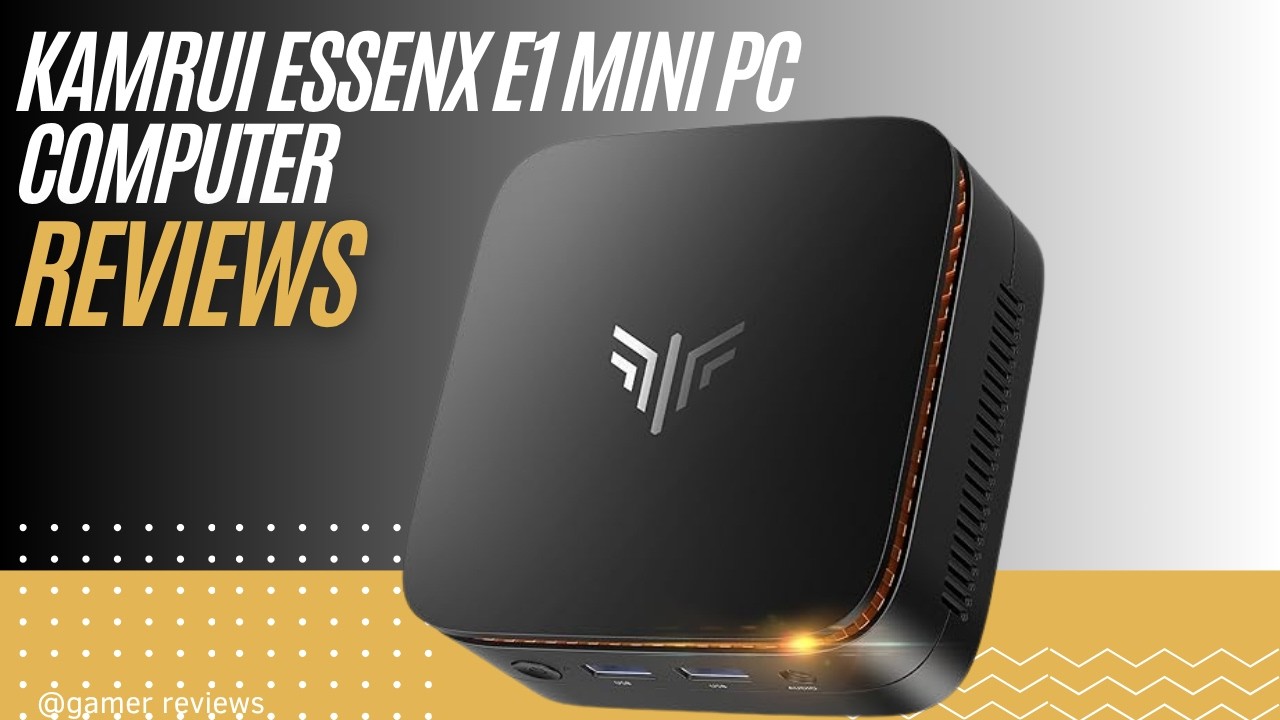 KAMRUI Essenx E1 Mini PC Review | Compact AMD Desktop Computer