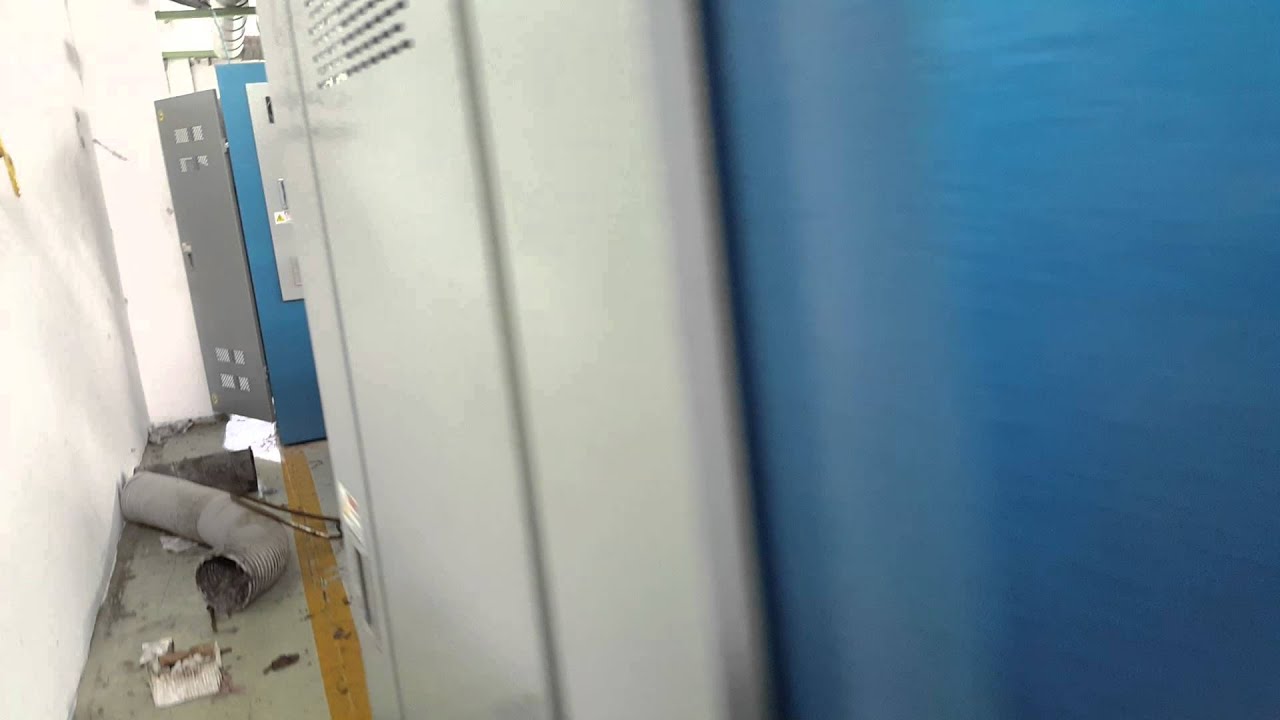 PyungChang PLC Control Automatic Raising machine - YouTube