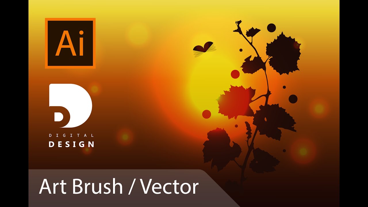 Art Brush / Adobe Illustrator / Total vector drawing