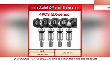 Autel MX Sensor 433 315MHZ TPMS Sensor Tire Repair Tools Scanner Tire Pressure Monitor Tester Progra