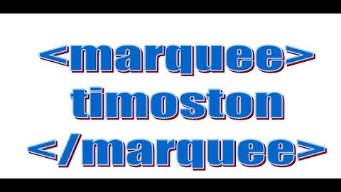 How to use marquee tag | Scroll amount attribute (use any number) PART 3