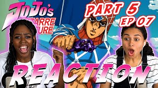 JBA: Golden Wind Part 5 Ep 07 - Sex Pistols Appears, Part 1 REACTION