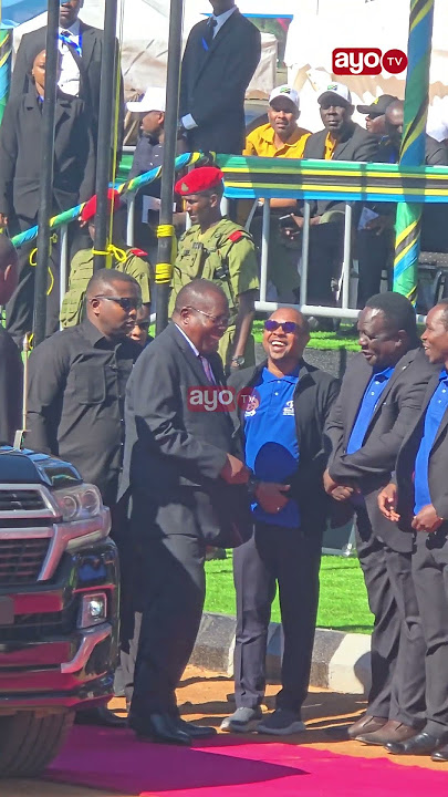 VIDEO: MAKAMU WA RAIS DKT. MPANGO AWASILI UWANJANI MUDA HUU.